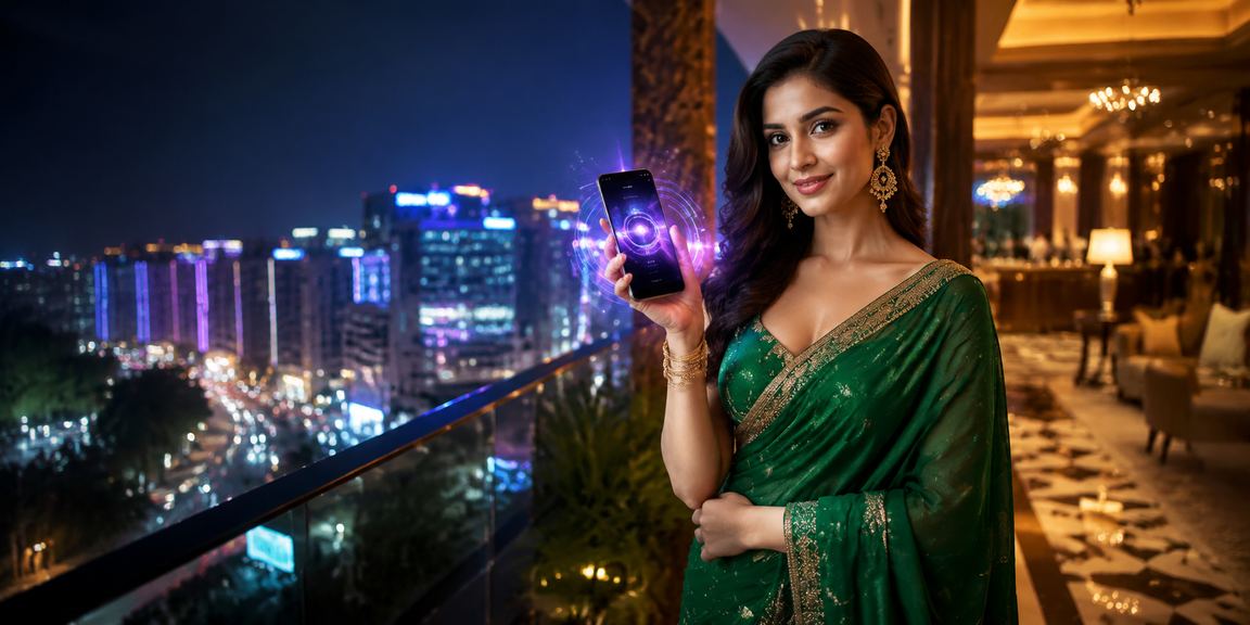 Indian player betting on mobile at ni8